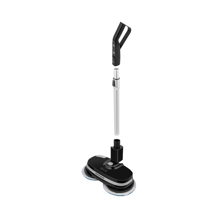 Mop electric Teesa POWER CLEAN, 60W, gri-negru, 8.5x39x122cm