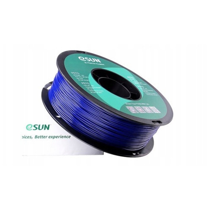 Филамент PETG eSun 1.75mm плътно син 1кг
