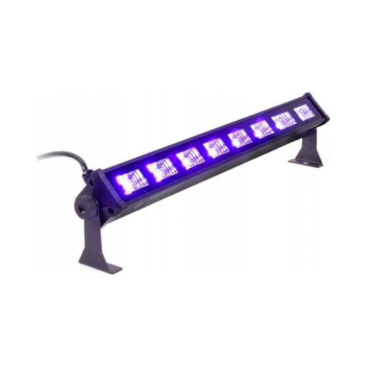 UV világítás lista Light4Me Led Bar 8x3W 45x5x4cm fekete