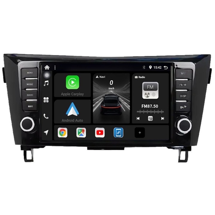 Navigatie Digital IQ Nissan Qashqai J11 2014-2021 2K 8GB 128GB 8 CORE