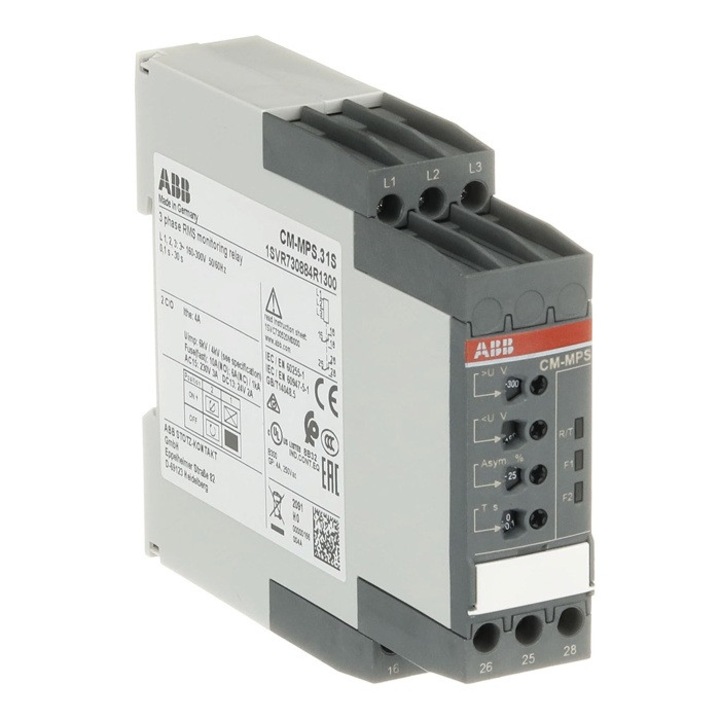 ABB CM-MPS.31S háromfázisú felügyeleti relé 2c/o 001-30s