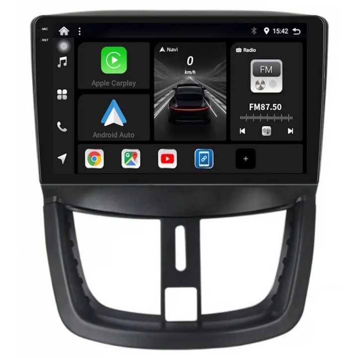 Navigatie Digital IQ PEUGEOT 207 2006-2015 2K 8GB 128GB 8 CORE