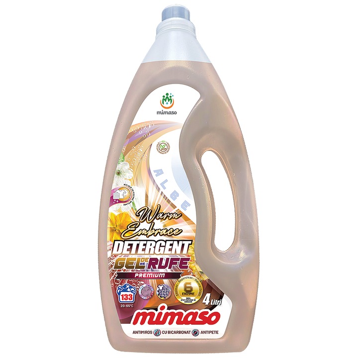 Detergent rufe albe premium “Warm Embrace” 4 L