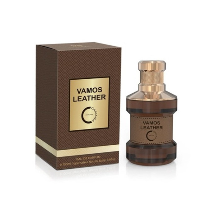 Camara Perfumes Vamos Leather Eau de Parfum Férfi 100ml