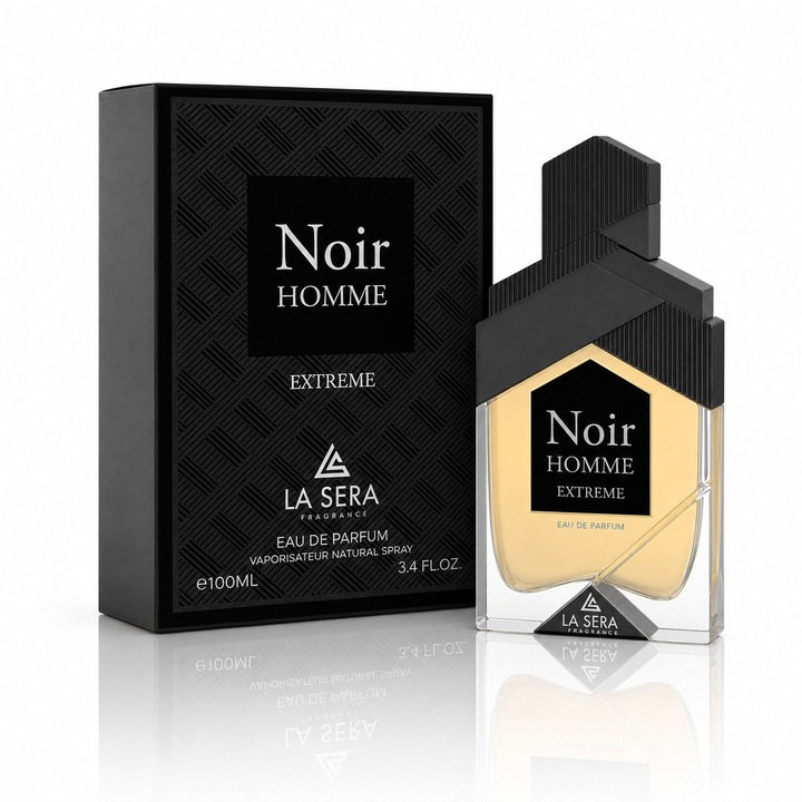 Apa de parfum pentru barbati, Noir Homme Extreme, 100 ml, LA SERA®