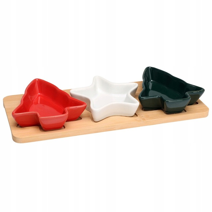 Farfurie Artemis set boluri aperitive tapas sosuri multicolor