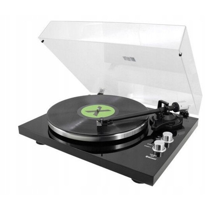 Gramofon Soundmaster PL790SW Bluetooth negru 41.7x35.6x12.3cm