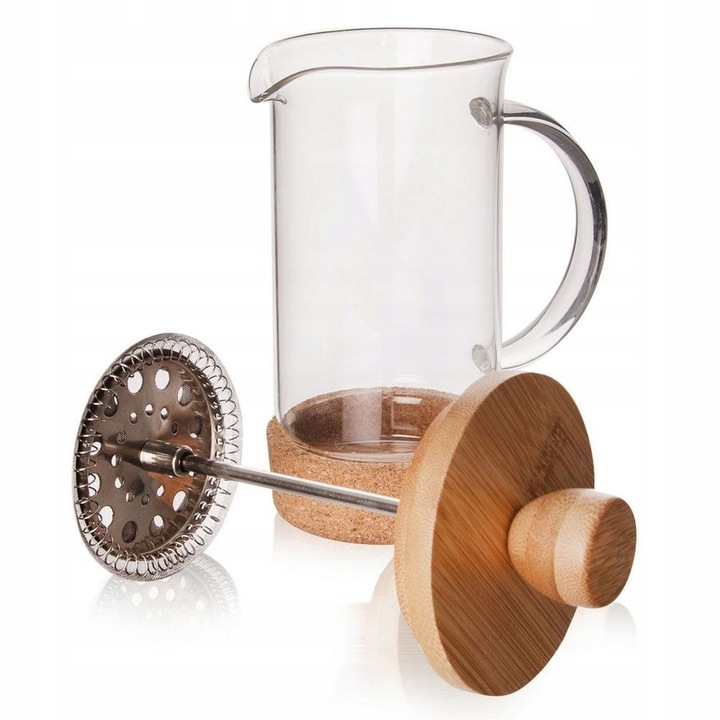 Кана за запарване Artemis 400ml, боросиликатно стъкло, прозрачна 12x7.5x17cm