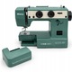 Masina de cusut Minerva Elegant, motor servo 100 W, 24 programe, functie start/stop si reglaj viteza, Verde, 1 buc