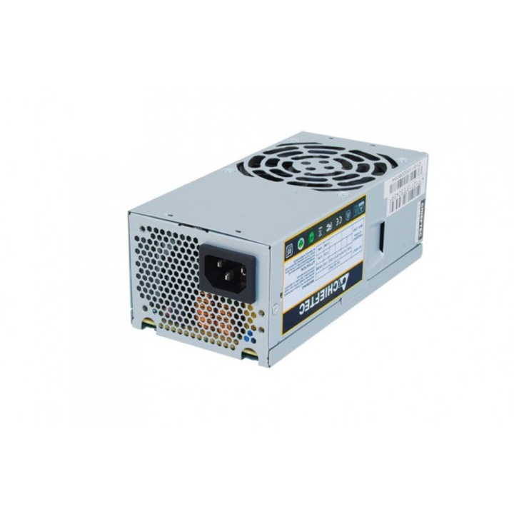 Sursa alimentare / sursa PC Chieftec GPF-350P, 350W, format TFX, PFC activ, 80 Plus Bronze, ventilator 80mm, gri, 1 buc