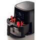 Friteuza fara ulei / air fryer Ariete 4630/00, 1500 W, 7 programe, control tactil, afisaj LED, negru, 9 L