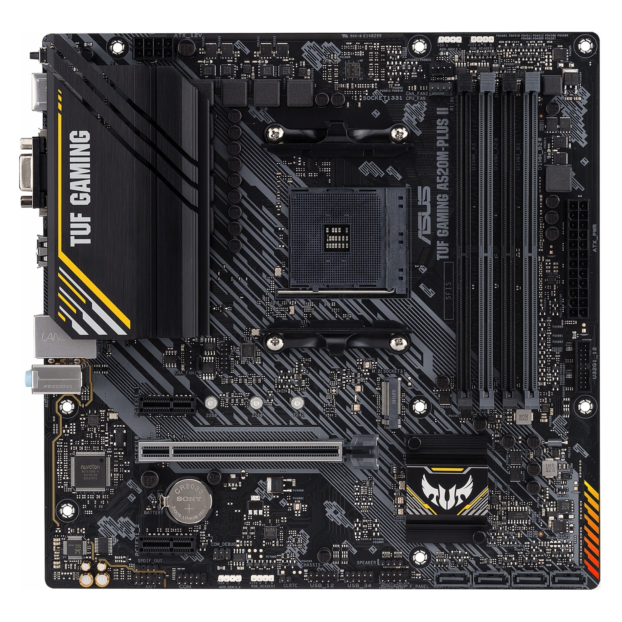 Placa De Baza Asus Tuf Gaming B450M-Plus Ii Cu Socket Am4 (Matx