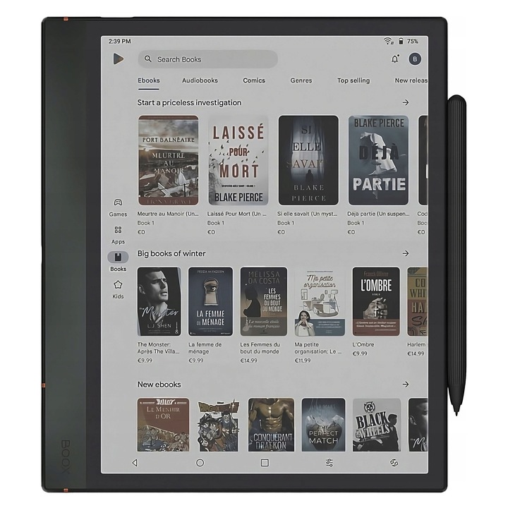 Електронна книга Onyx Boox Note Air 4 C, 64GB, 6GB RAM, цветна, 10.3"