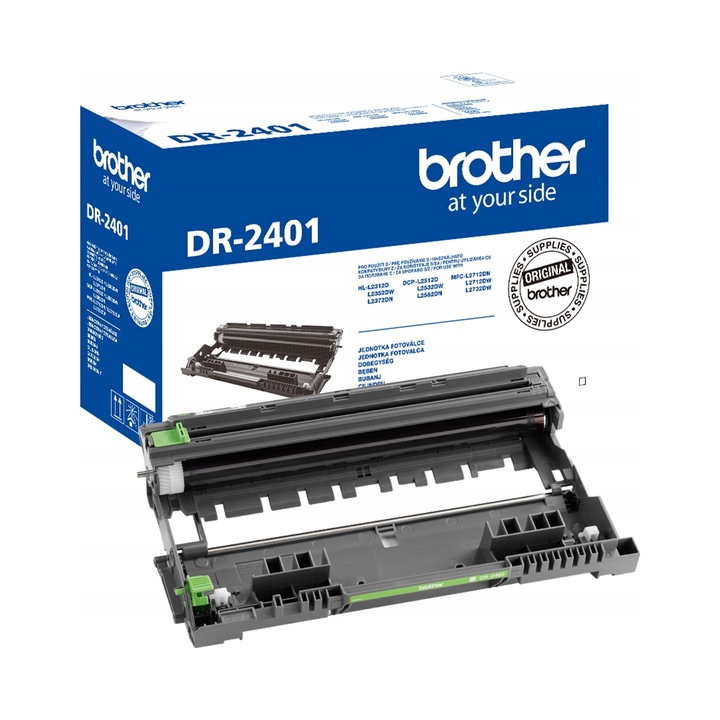 Brother DR-2401 eredeti fotóvezető egység, 12.000 oldal (5% fedettség), fekete
