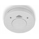 Detector de fum Smartwares RM520, senzor optic, alb, 11.8x4.3x16.5cm, 10 ani baterie