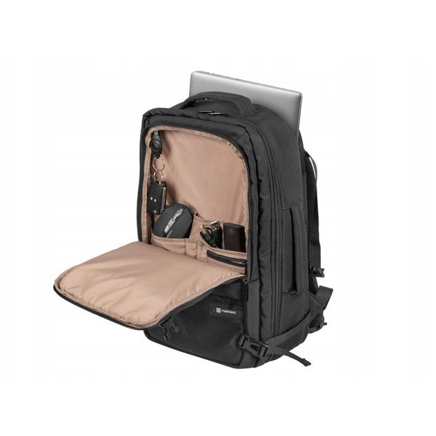 Rucsac laptop Natec Camel Lite 19L negru 40x30x20cm