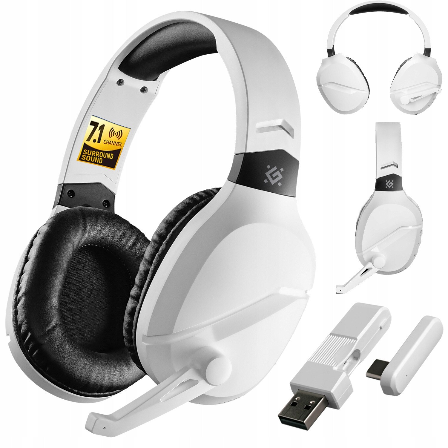 Casti gaming wireless Corsair HS70 PRO, surround 7.1, Carbon - eMAG.ro