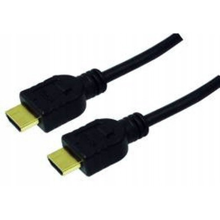 LogiLink CH0055 HDMI kábel v1.4, HDMI A típusú csatlakozók (m-m), aranyozott csatlakozók, 8,16 Gbit/s, fekete, 20 m