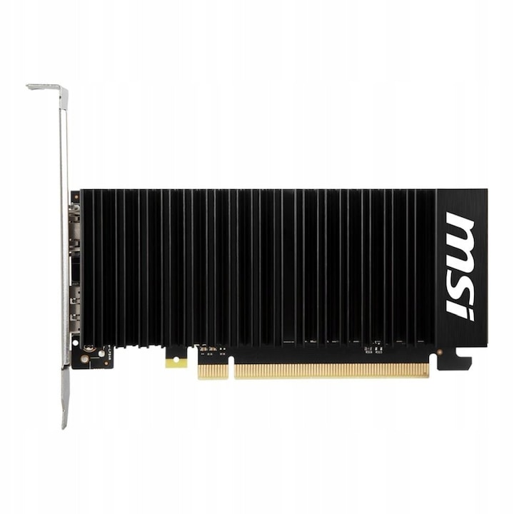 Видеокарта MSI GeForce GT 1030 2GB DDR4 Low Profile черна