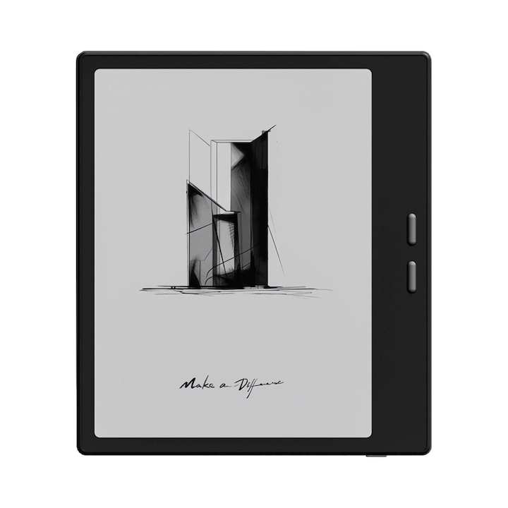 Електронна книга Onyx Boox Go 7, E-Ink Carta1300 7 инча, 300 PPI, 64 GB разширяема памет microSD, регулируемо осветление в два цвята, Черна