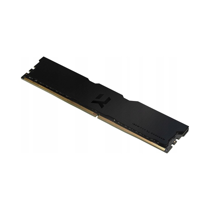 Memória RAM DDR4 Goodram IRDM PRO Deep Black, 16GB (1x16GB) modul, 3600MHz, CL18, 1.35V, Fekete