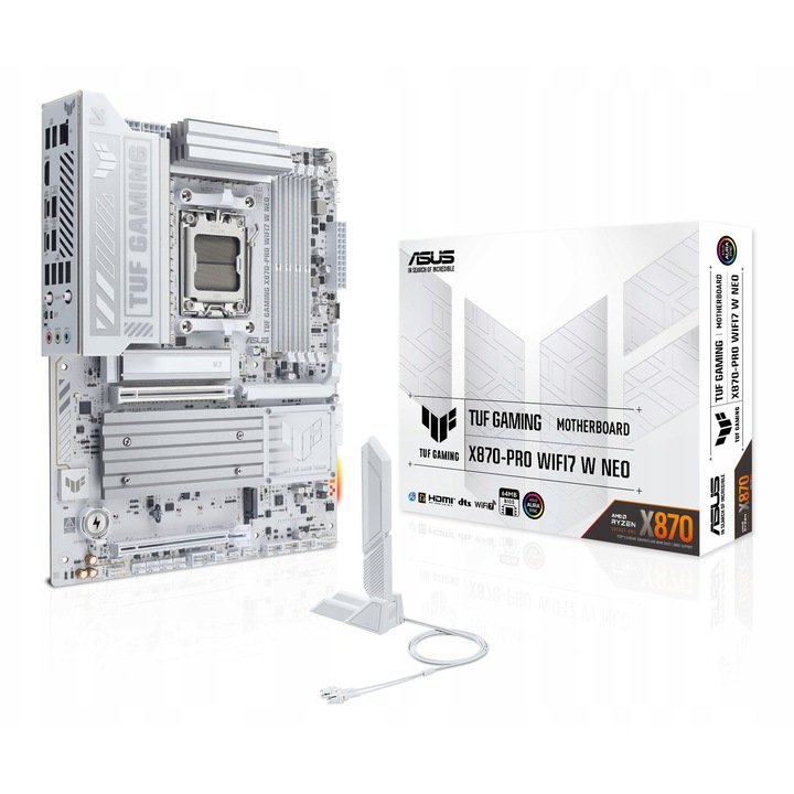 Placa de baza ASUS TUF GAMING X870-PRO WIFI7 AM5 ATX DDR5 256GB