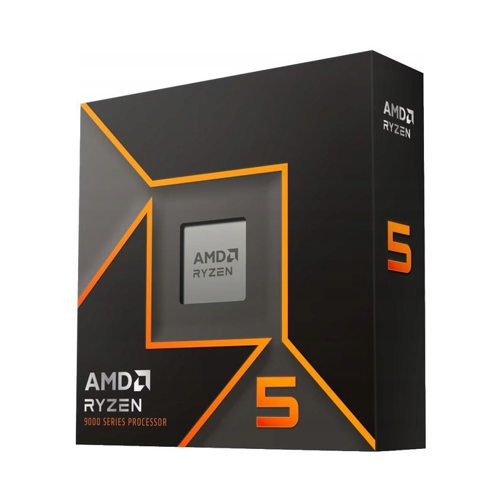 Procesor AMD Ryzen 5 9600X, 6 nuclee, 3.9-5.4 GHz, Socket AM5