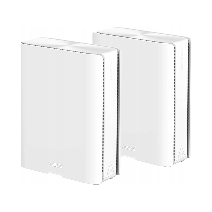 ASUS ZenWiFi BQ16 QuadBand Mesh Wi-Fi rendszer, fehér, 214x72x174mm, 2 darabos készlet