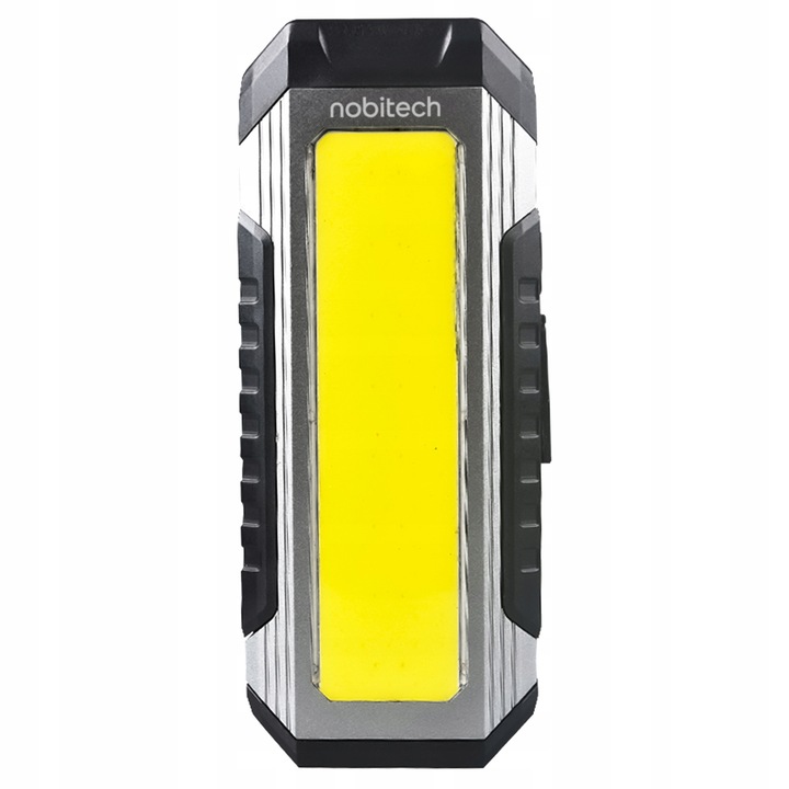 LED фенер Nobitech WL01, 4000mAh акумулатор, бяло-червен, 16.4x6.8x2.3см
