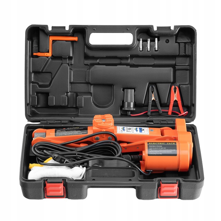 Cric electric Sevico F217 3T 12V 12x35cm cu valiza