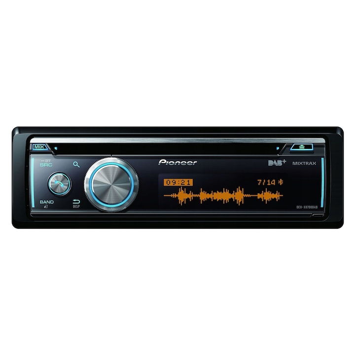 Автомобилно радио Pioneer DEH-X8700DAB CD Bluetooth DAB+ черно 1DIN