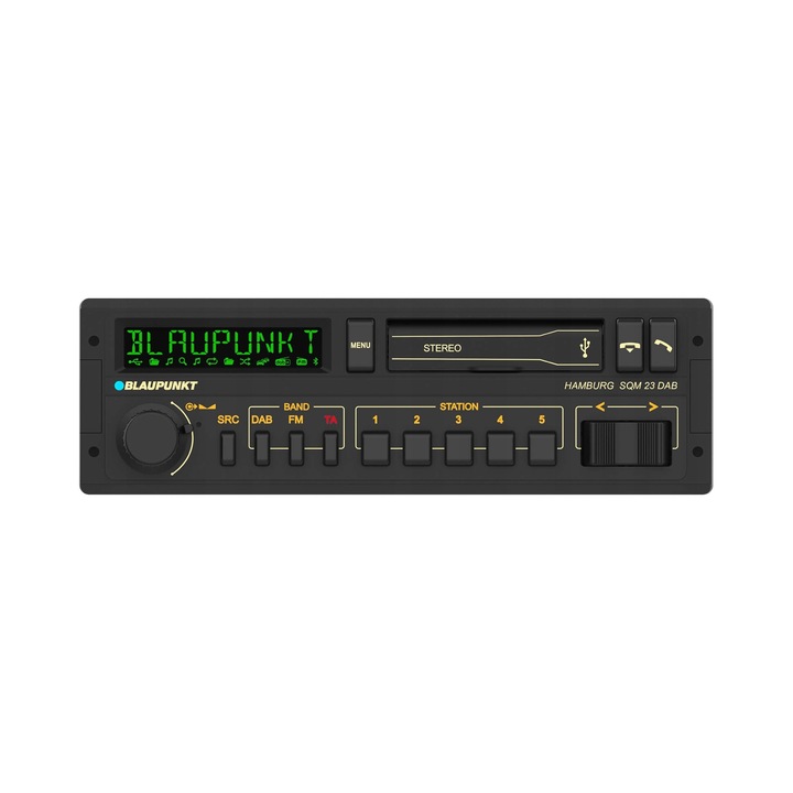 Blaupunkt Hamburg SQM 23 DAB Bluetooth MP3 USB többszínű 1DIN autórádió