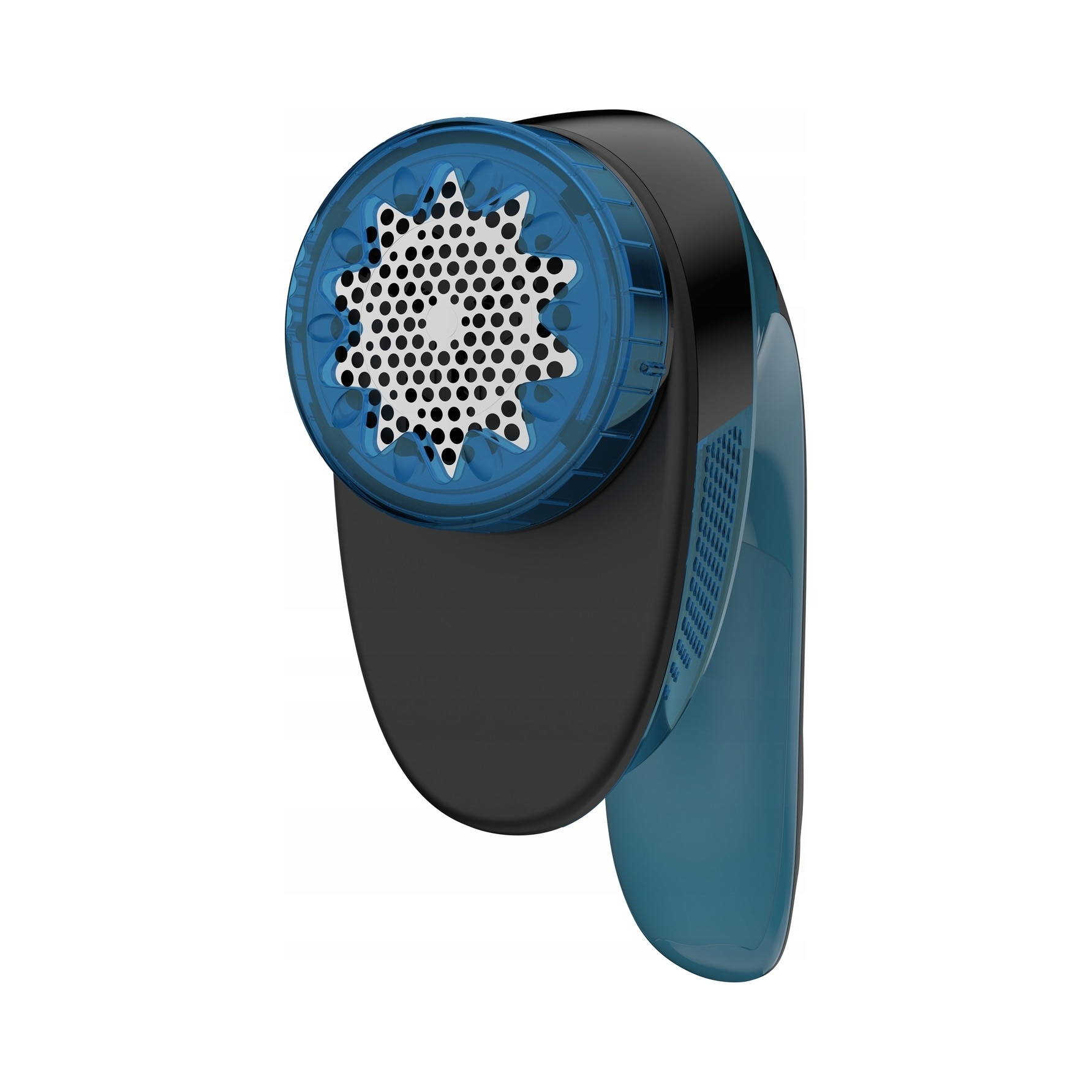 Aparat pentru scame, depilator de scame Tefal JB1011, fara fir, 4 trepte de reglaj, rezervor mare detasabil, lama tripla din otel inoxidabil, include 2 baterii AA, albastru/negru, 1 buc