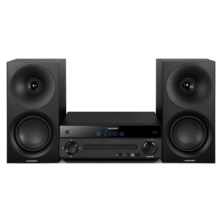 Мини аудио система Blaupunkt MS30BT Bluetooth USB черна 245x90x248мм