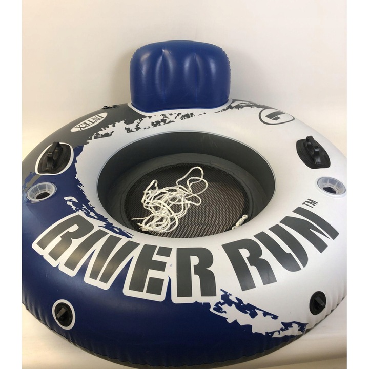 Надуваем фотьойл Intex River Run с мрежа 135см