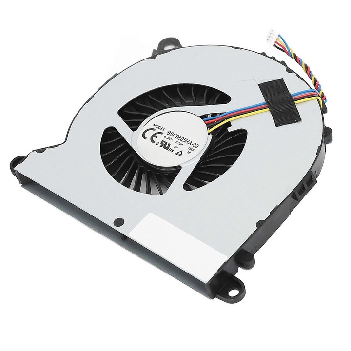 BSC0805HA00 Mini PC CPU hűtőventilátor 4 tűs, csere Intel NUC8 NUC8i7BEH NUC8i5BEH NUC8i5BEK NUC8i3BEH 5V 0.6A modellekhez