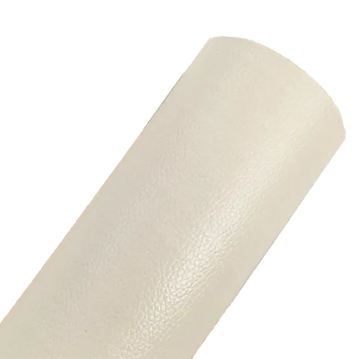 Folie reparare piele autocolanta/patch pentru reparatii, activata la caldura, flexibila si rezistenta, ivoriu, 50x137 cm