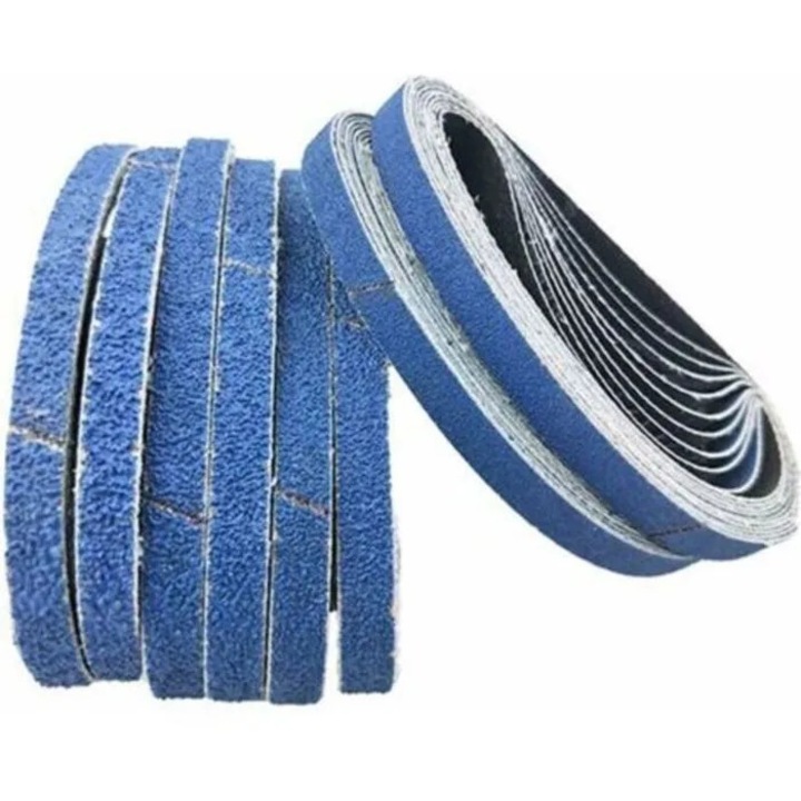 Banda abraziva corindon zirconiu 457x13mm set 12 buc P80