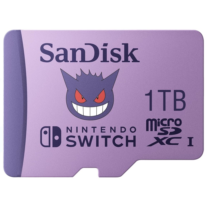 MicroSDXC memóriakártya 1TB, olvasási sebesség 100 MB/s, írási sebesség 60 MB/s. Kompatibilis videokamerákkal, drónokkal, játékkonzolokkal, telefonokkal, laptopokkal, tabletekkel TF SD-1000G-8A9KM32