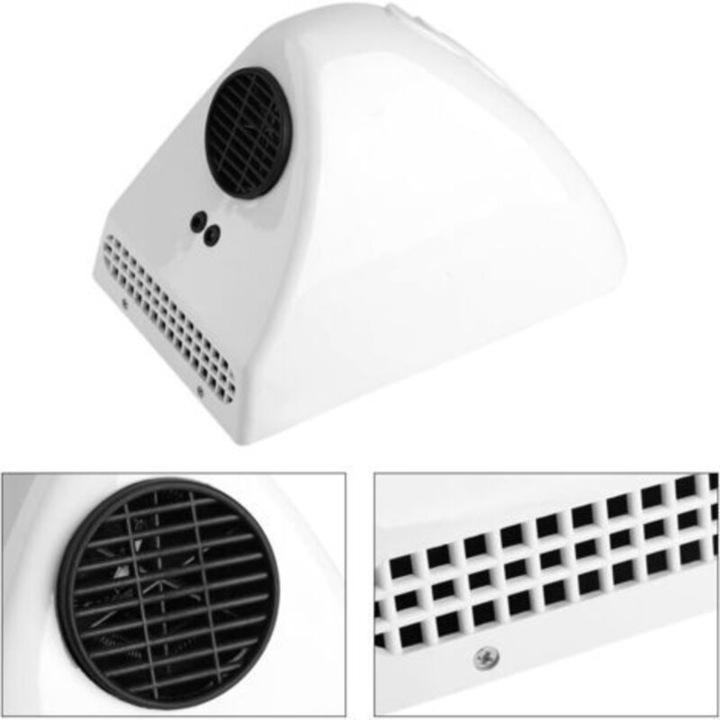 Автоматичен сешоар за ръце 600W, компактен, бял, 35x60см