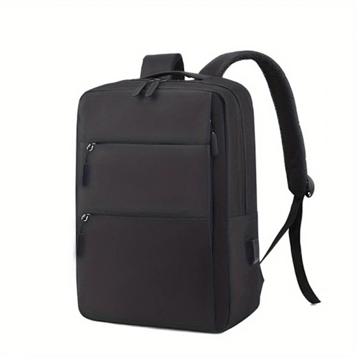 Rucsac laptop cu port USB negru