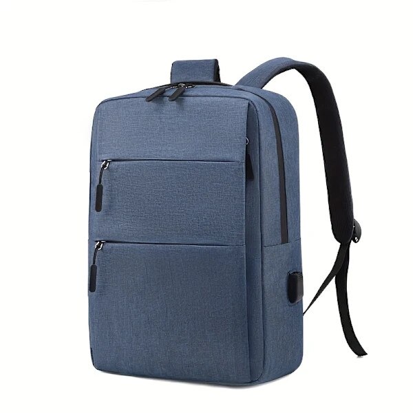 Rucsac laptop cu port USB negru