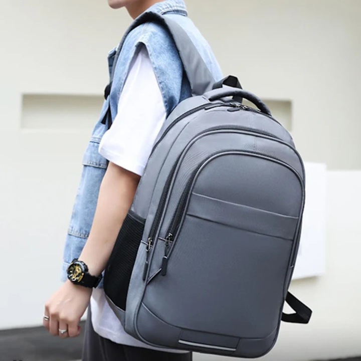 Vízálló, ergonomikus laptop hátizsák, kék 42x32x18cm