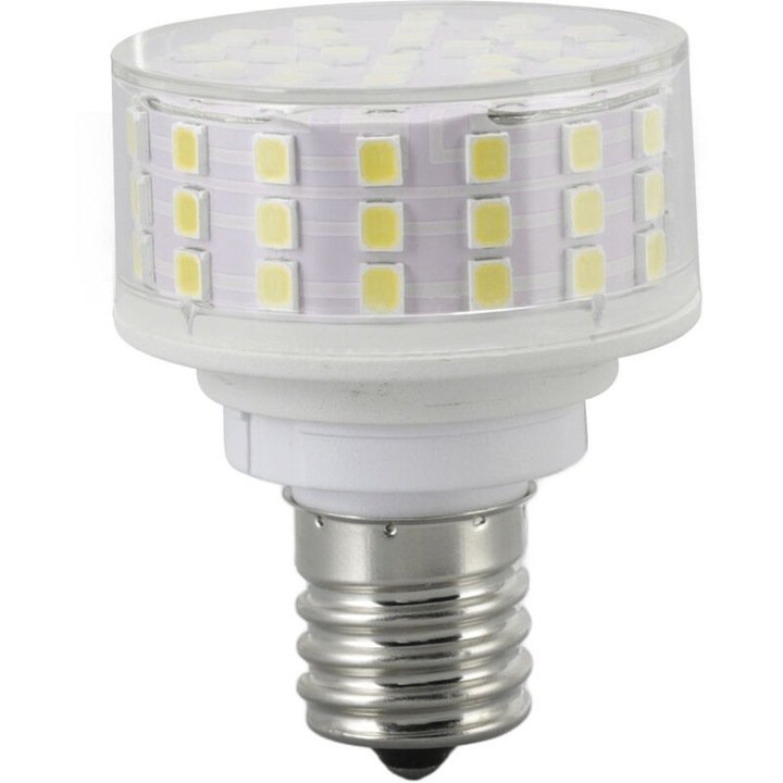Bec LED 10W E17, fehér, 40mm, 1000LM, energiatakarékos