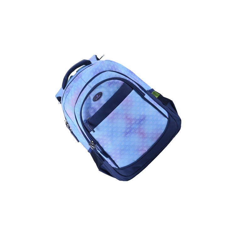Ghiozdan pentru Adolescenti, Multicolor, 4 Compartimente, 46 cm ECADA sku11