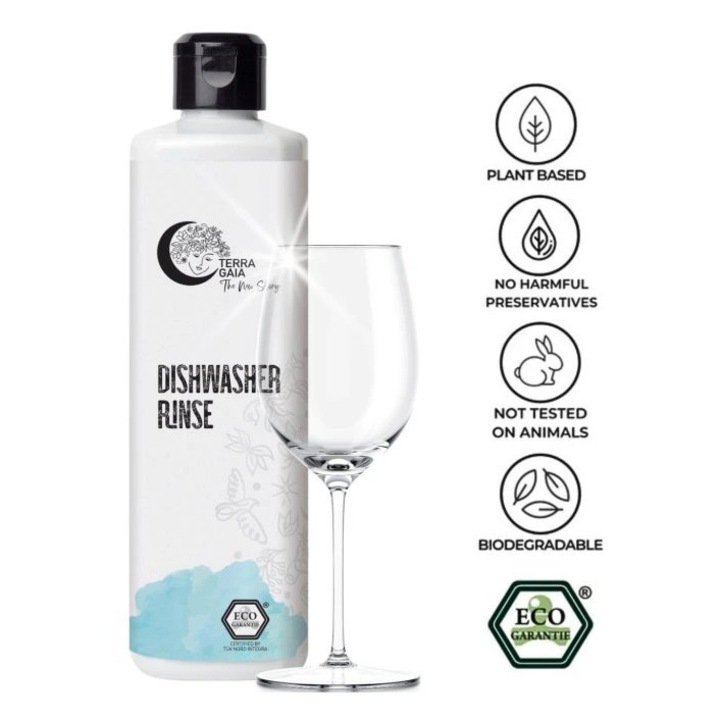 Öko Öblítőszer Mosogatógéphez 500 ml, Terra Gaia