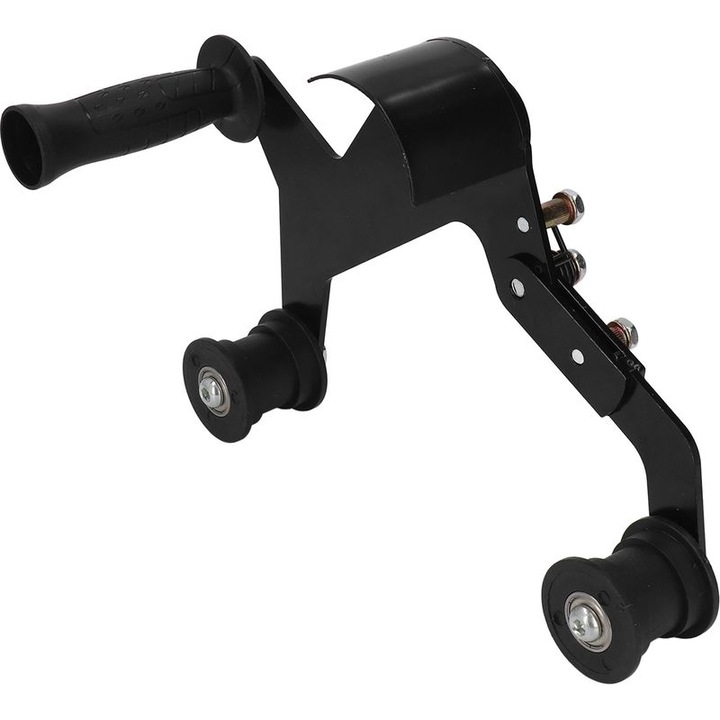 Adaptor pentru slefuitor cu banda, otel inoxidabil, negru, 14mm
