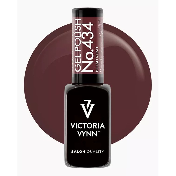 Лак за нокти Victoria Vynn 434 Blush Rush розово-кафяв 8ml