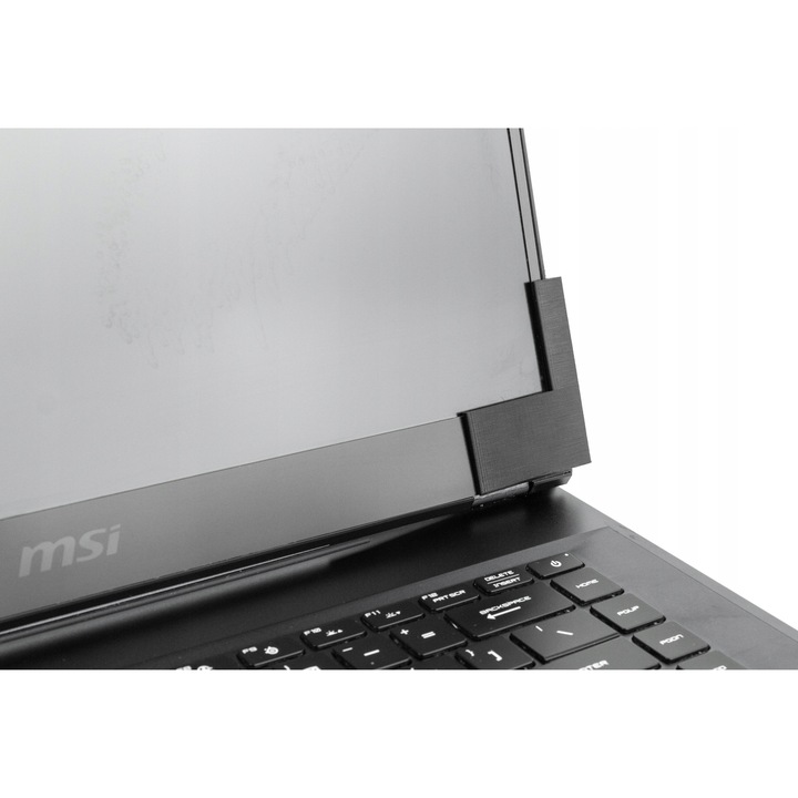 MSI GE66 Raider laptop zsanér javító készlet, fekete