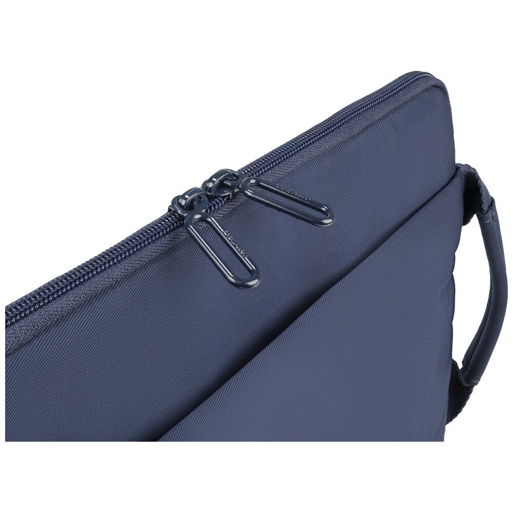 Tucano, Husa pentru laptop din textil captusita cu buzunar exterior si maner Sandy, Albastru, 13/14 inch